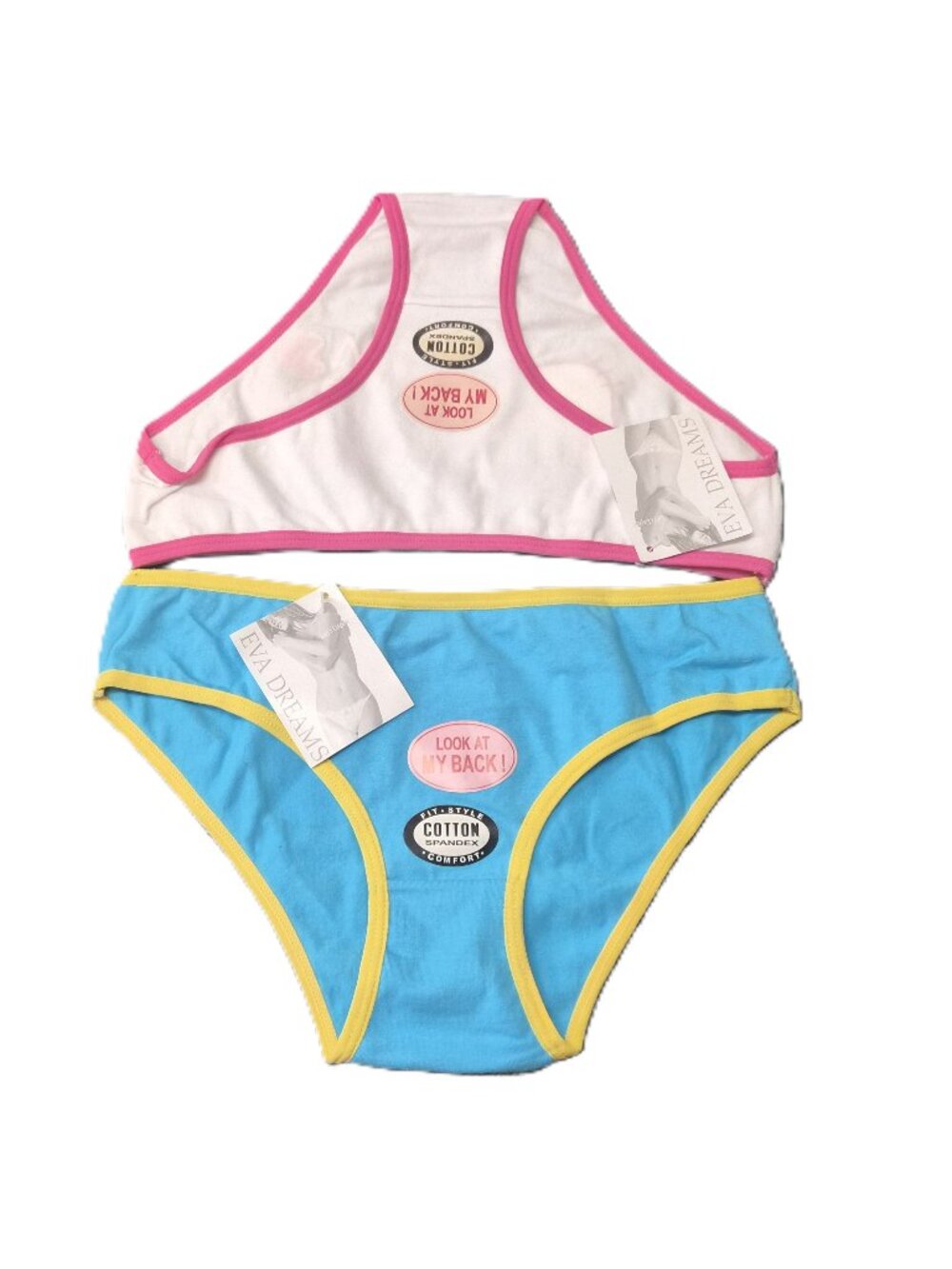 VTG Y2K Hello Kitty Fresh and Sweet Panties Set 2 Pairs Deadstock Kawaii Sanrio